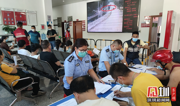廣東：深圳薯田埔社區(qū)提前完成電動(dòng)車登記備案上牌工作