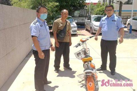 山東：電動(dòng)車上牌顯“神威” 車主還未報(bào)案民警已將被盜車追回