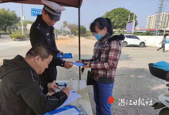 廣東：警保聯(lián)動走進社區(qū)企業(yè)前移電動車上牌服務